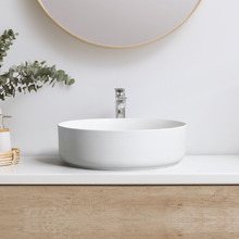 Cove 410mm Matte Ceramic Above Counter Basin